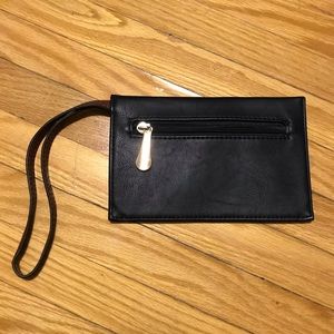 Leather Wrist Purse Wallet